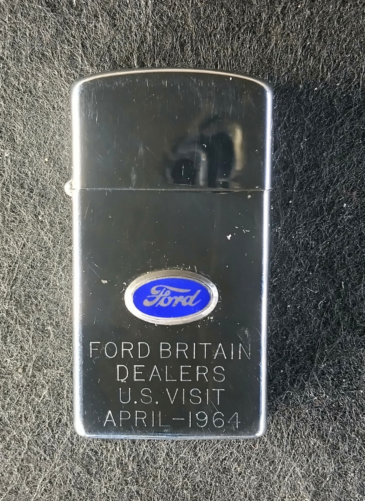 1964 ZIPPO INTRODUCING THE MUSTANG 1964 1/2 US DEALERS IN BRITAIN PROMOTIONAL