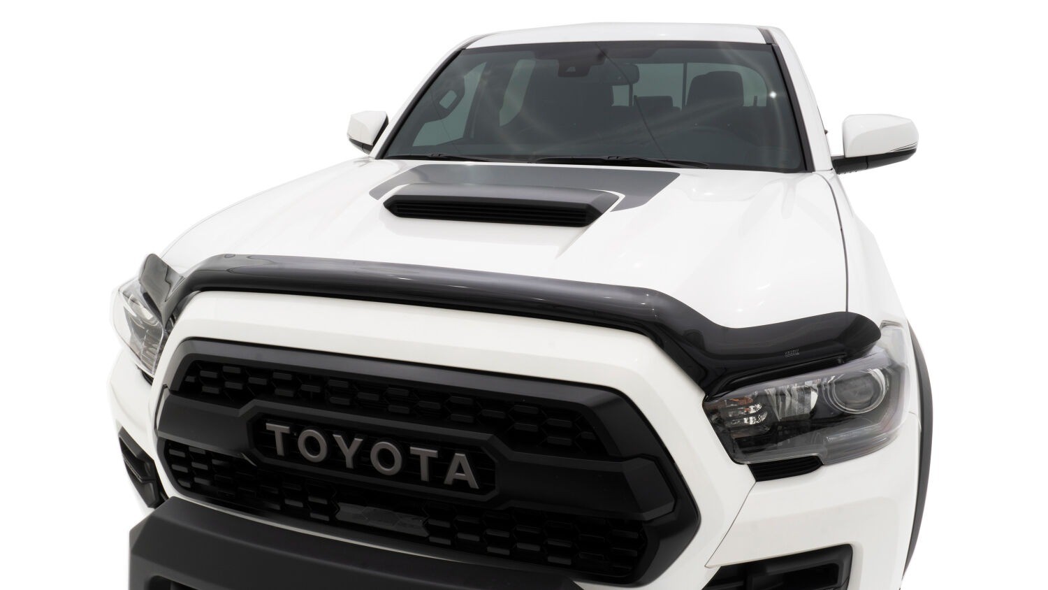 0104 Tacoma Hood Shield Smoke