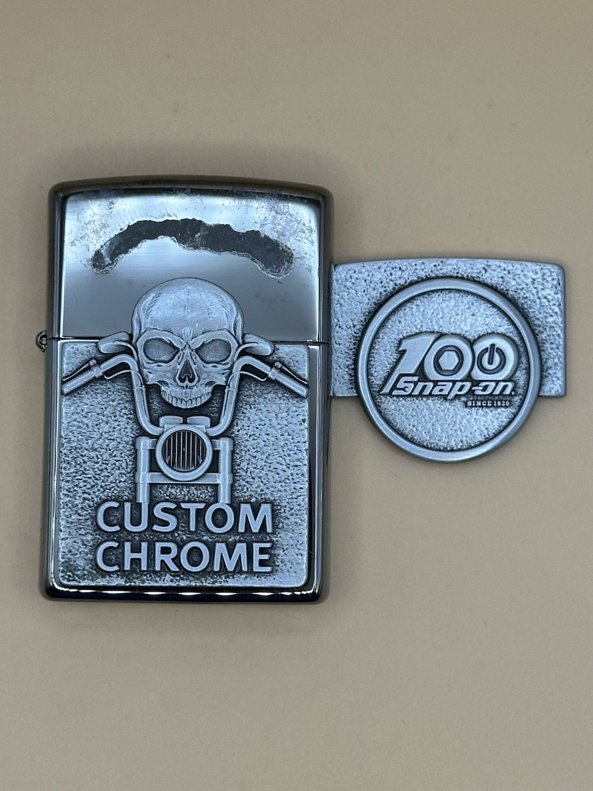2019 Snap On 100th Anniversary Surprise Custom Zippo Lighter NEW **READ B48