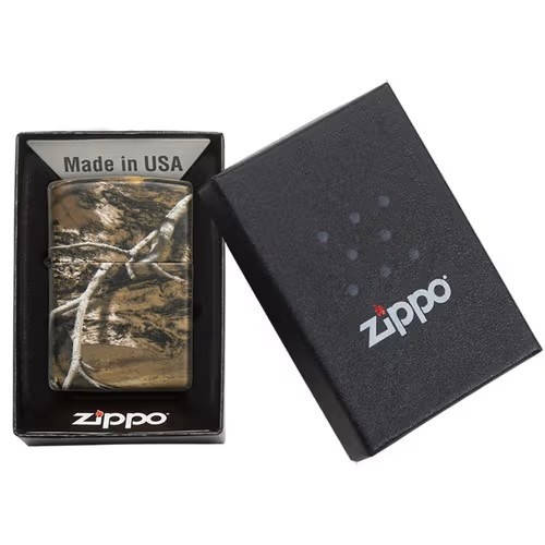Zippo 29896 Realtree Edge Camo Windproof Pocket Lighter New Hunting Outdoors
