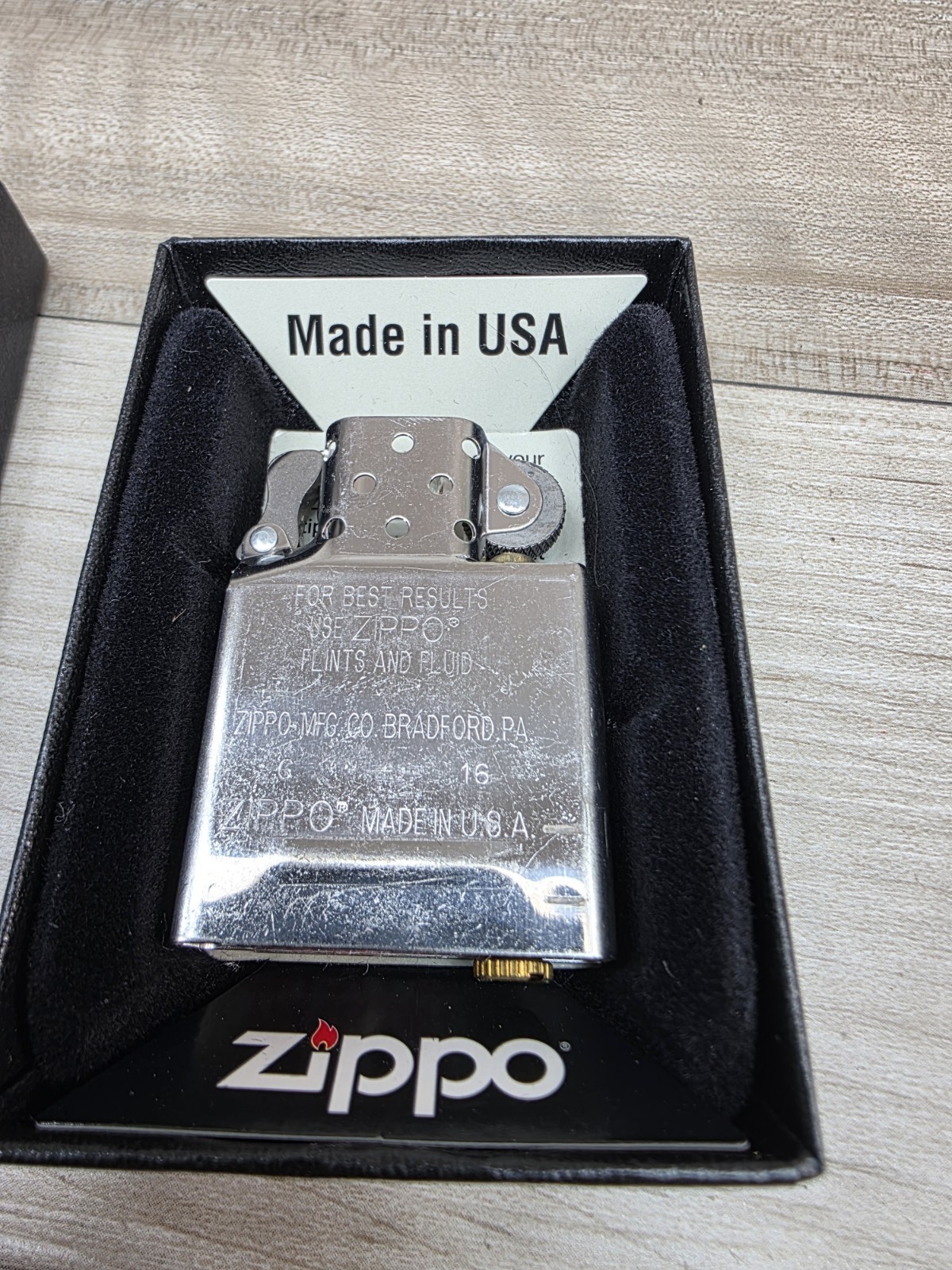 Zippo Traditional Liquid Fuel Lighter Insert Brand New w Box USA