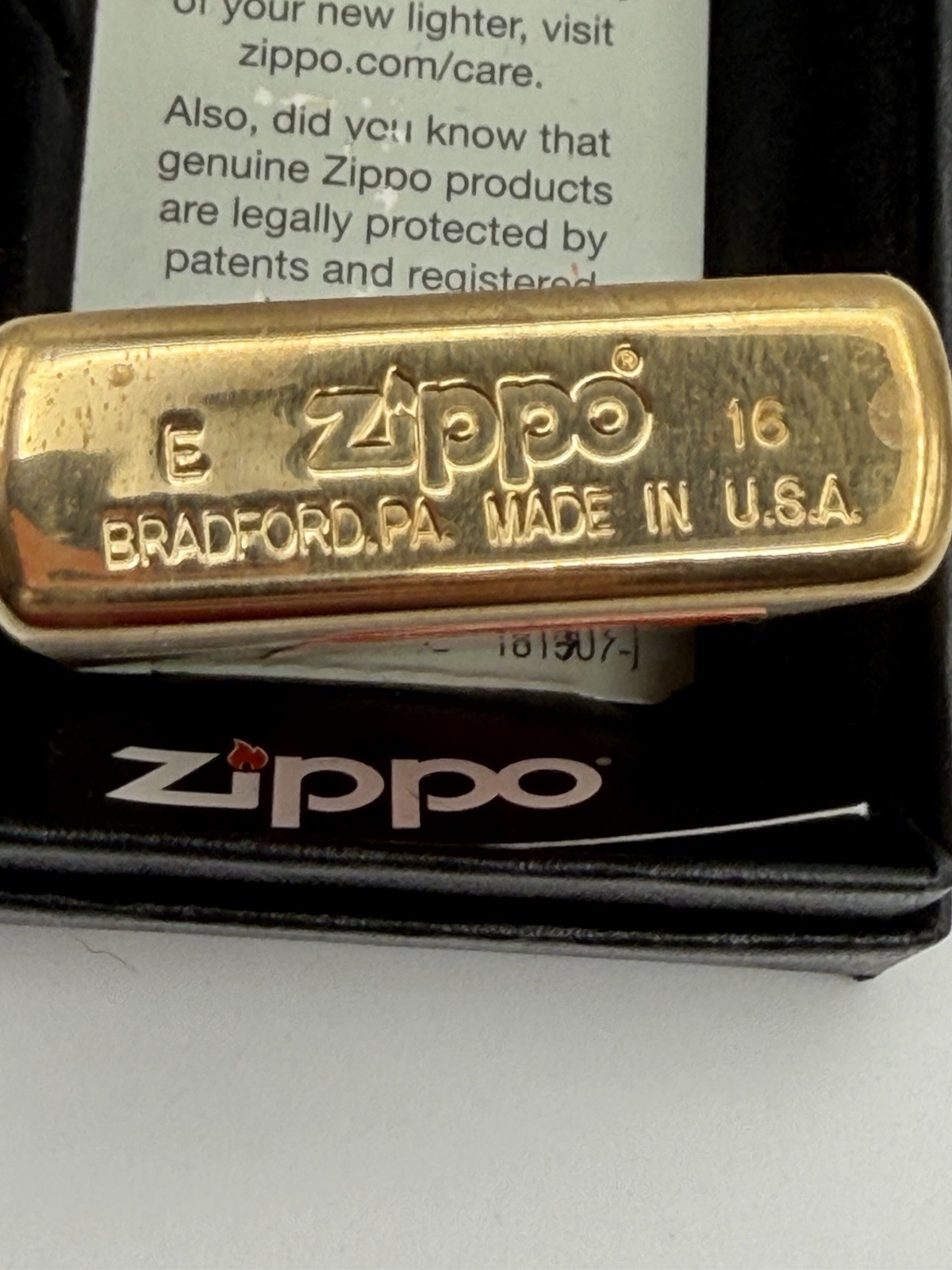Rare 2016 John Wayne The Duke Hero Of West Brass Zippo NEW Bradford Exchange B34