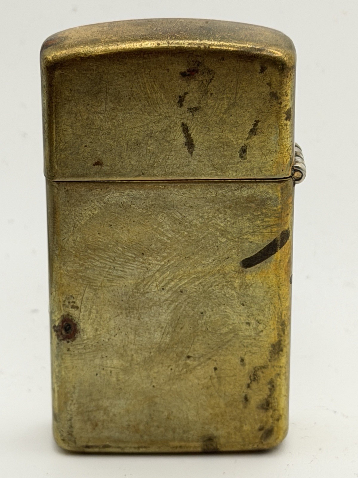 Vintage 1932-1984 Solid Brass Slim Zippo Lighter