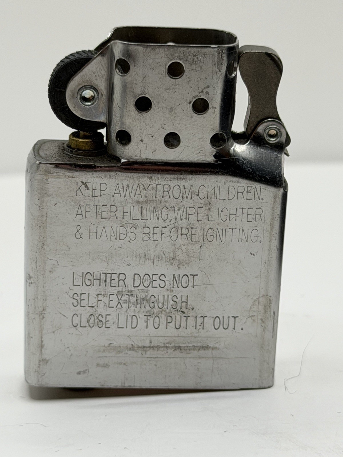 2018 Chrome Zippo Lighter insert B39