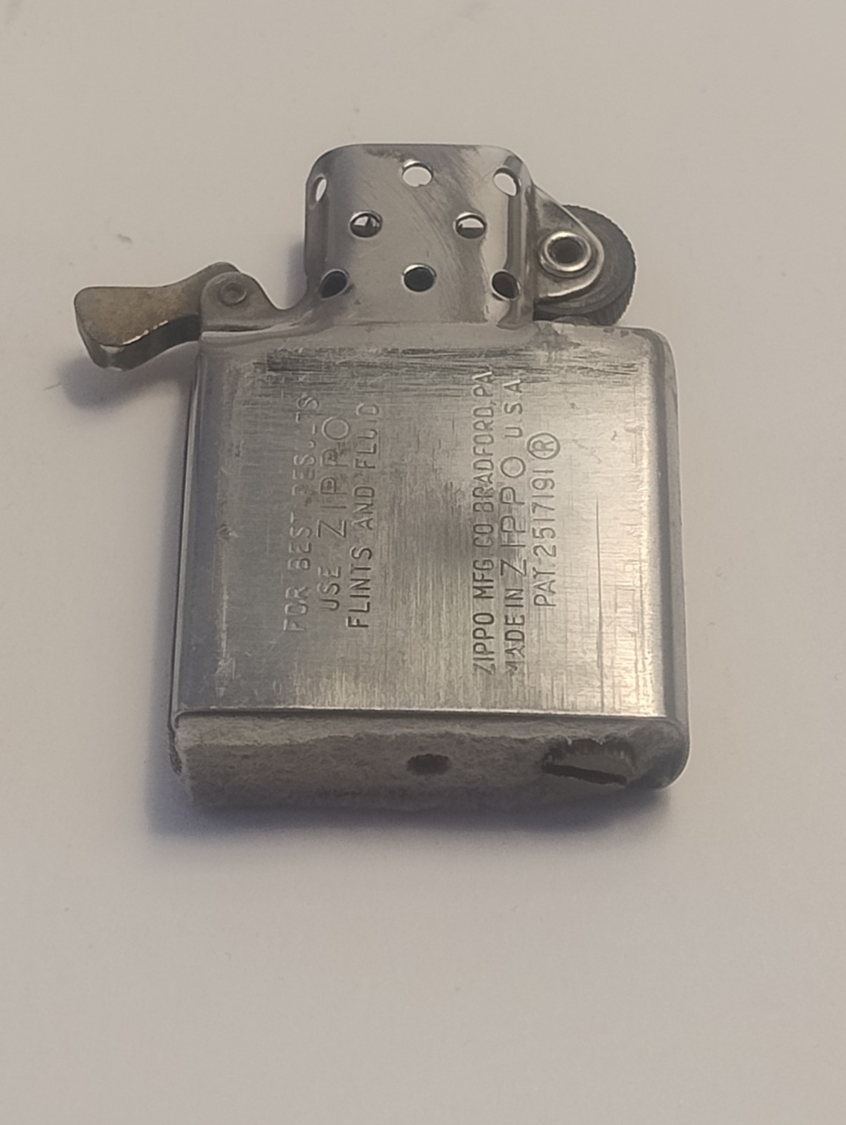 Vintage Early 1960s Ford Zippo Uncommon Emblem Automotive Advertising Zippo