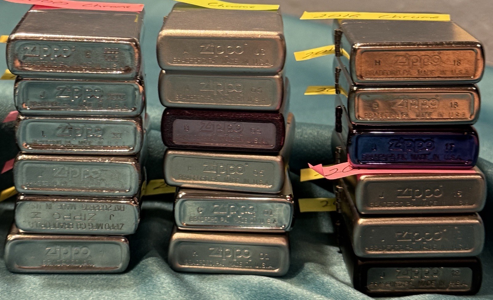 Zippo Lighter Collection Lot Of 45 – NOS Military Advertising Vintage 1950s-2018