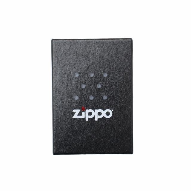 ZIPPO Solid Brass Oil Lighter Gold 5.5cm Used