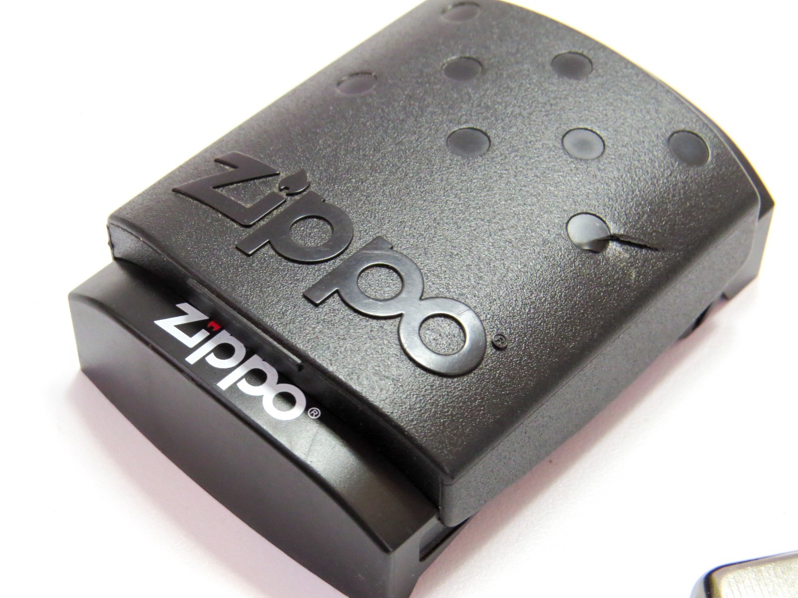 Zippo 2006 Horizontal Stripes Sealed Cigarette Lighter, Plastic Case/Book