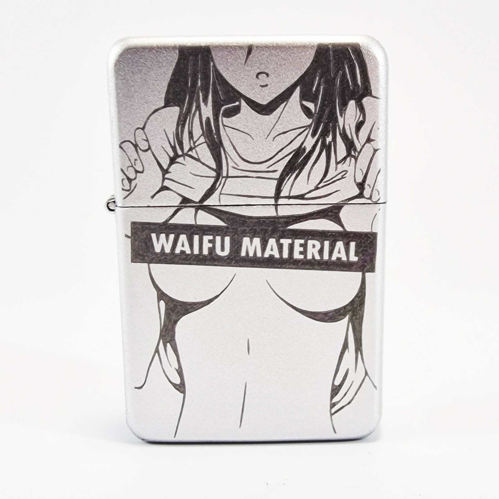 BRAND NEW –  DESIGNED BRUSHED STYLED CIGARETTE PETROL LIGHTER – Waifu Material