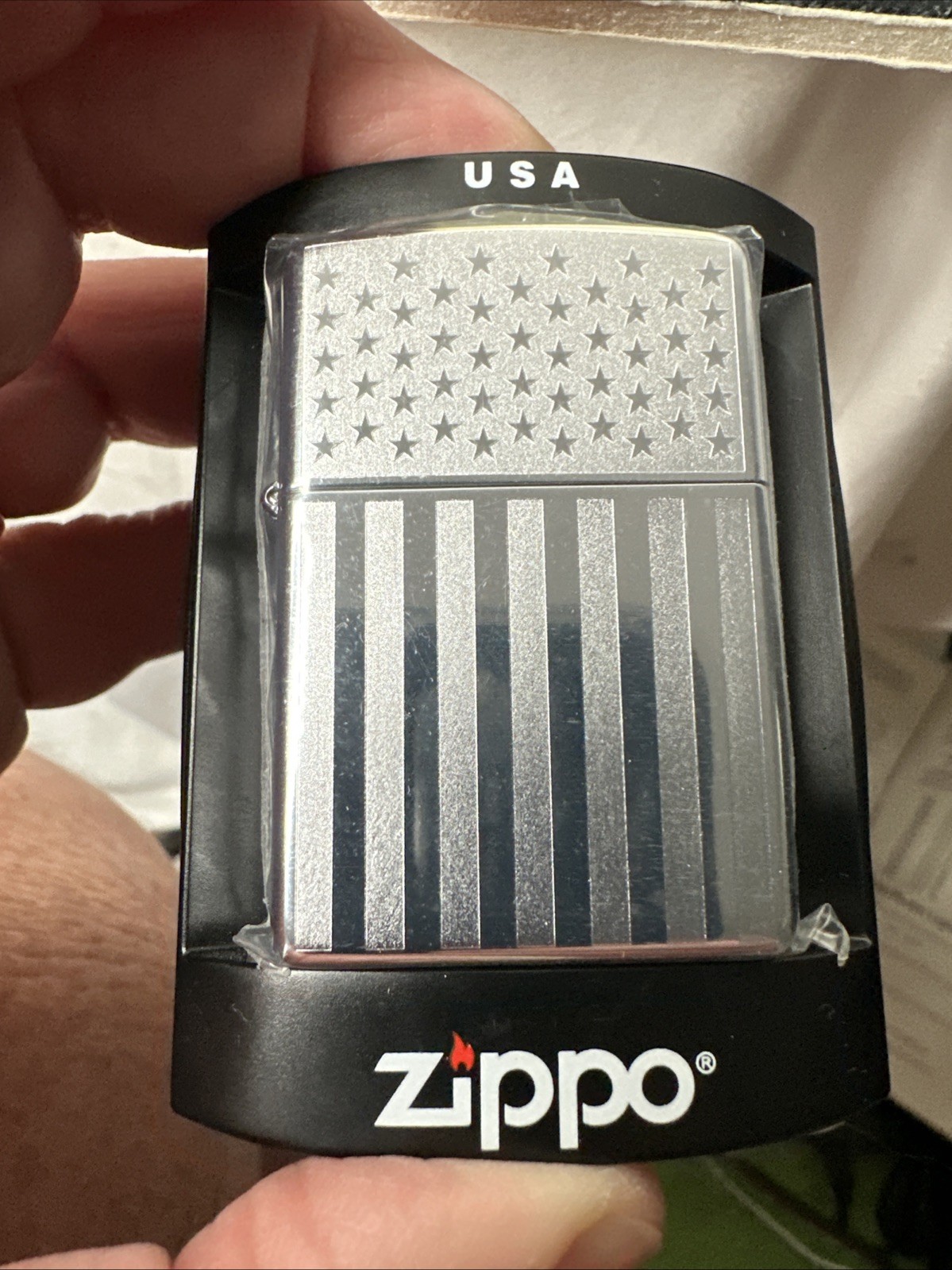 9 Zippo Lighters – Patriotic America Themed Flag, Statue Of Liberty Bald Eagle +