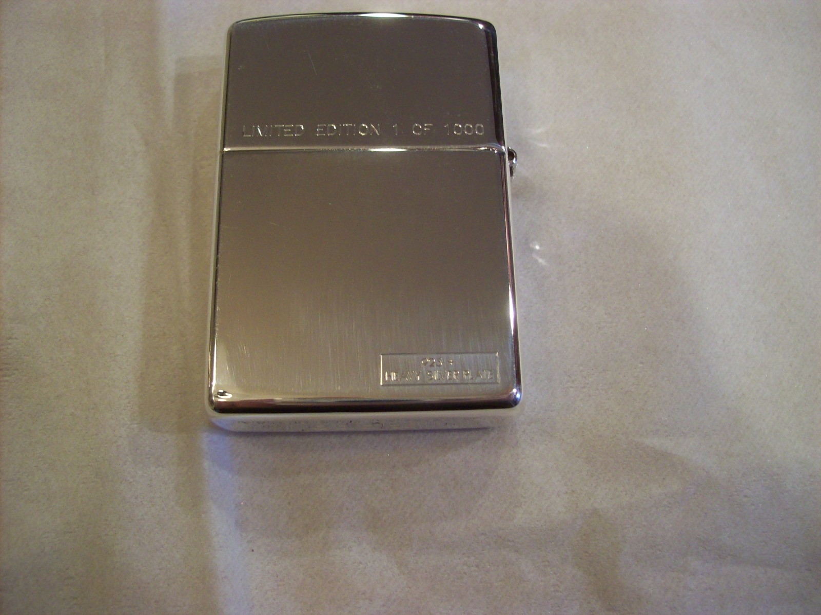 ZIPPO LIGHTER „Snap-On 90th Anniversary 1920-2010“ .925+ Heavy Silver Plate 2010