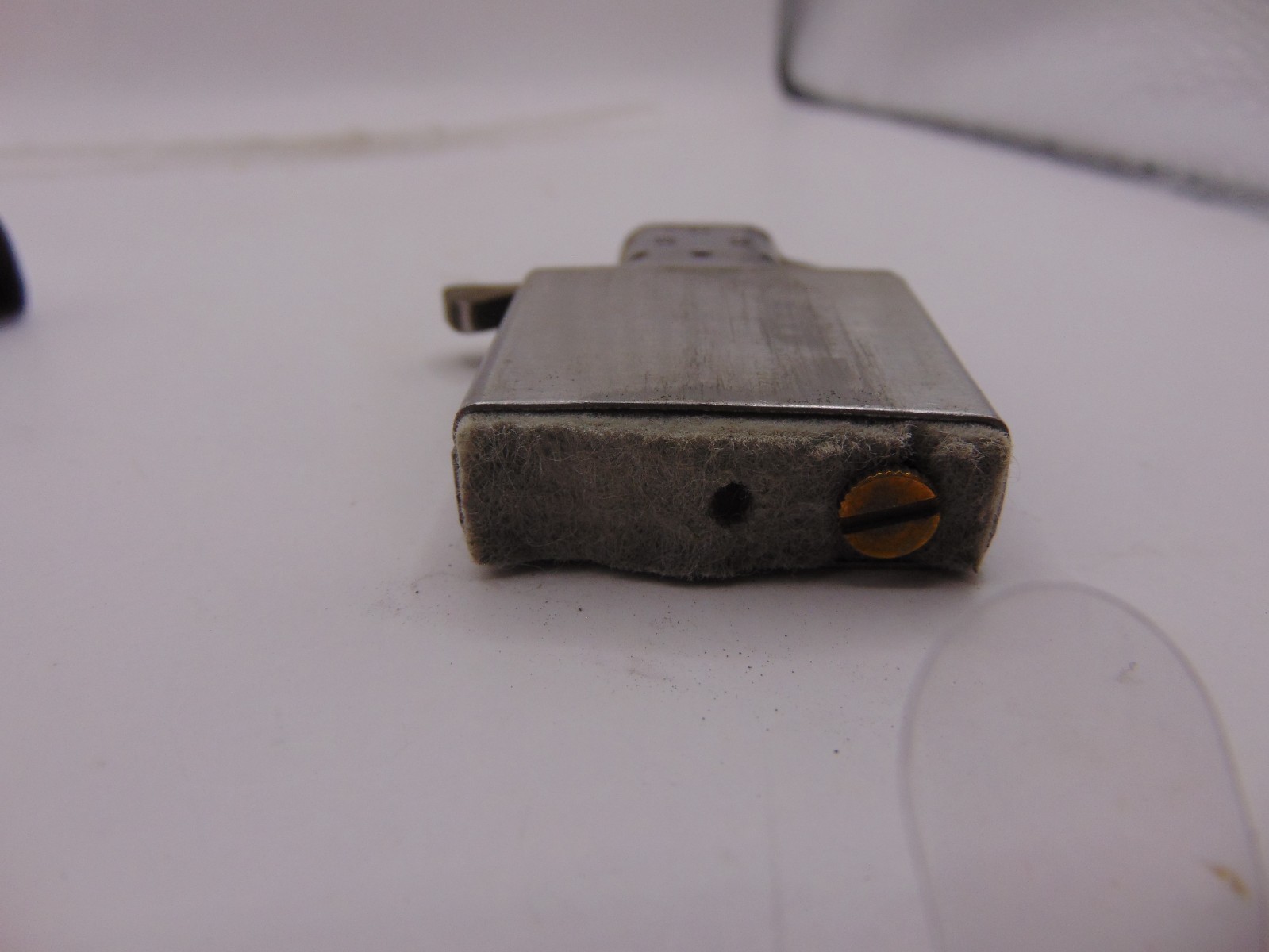 Vintage Zippo Lighter Deitz Advertising 1969 rare Used