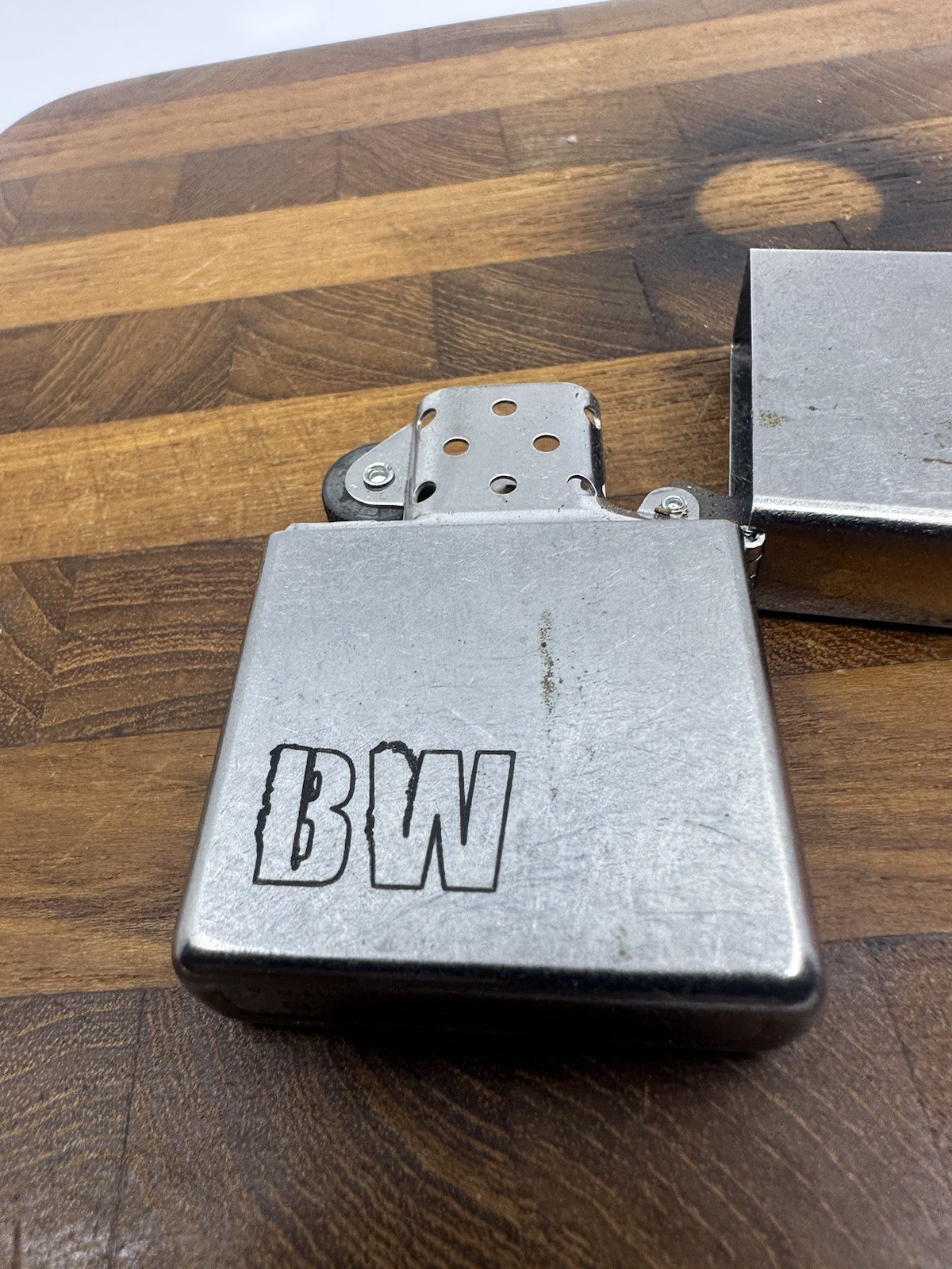 Rare Marlboro Blend 29 Zippo Lighter Used Condition With Belt Holster HTF
