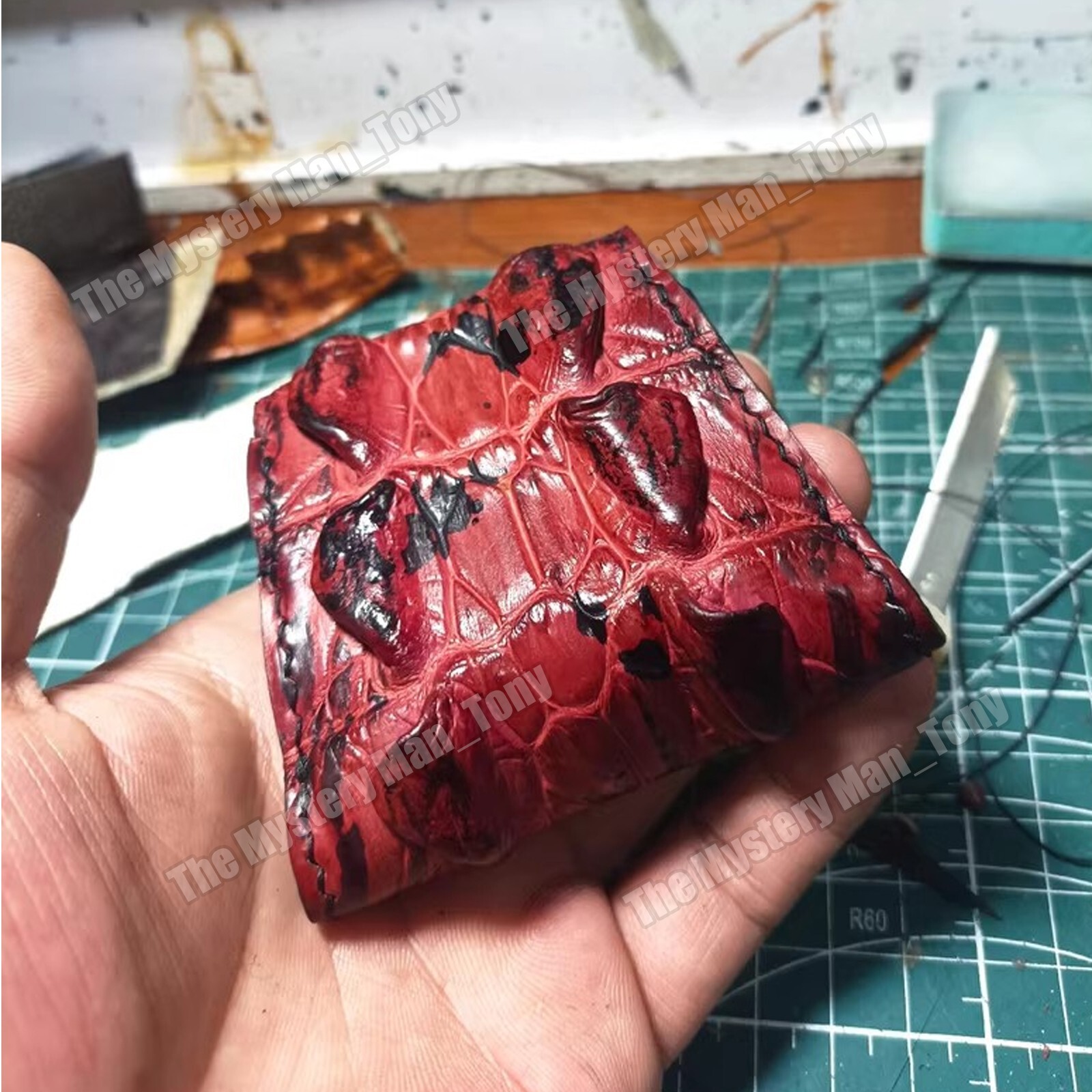 Crocodile Leather Lighters Protective Case Storage Bag for Zippo Lighter