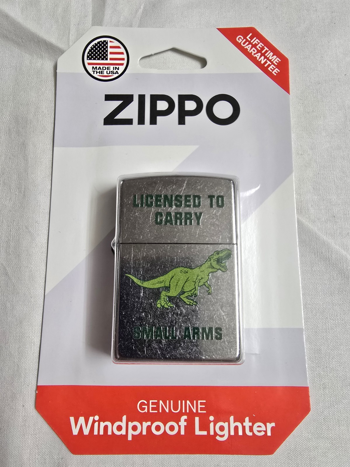 Zippo 2023 Licensed To Carry Small Arms Lighter. NEW SEALED UNUSED. RARE