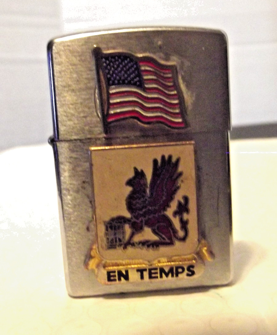 THREE Zippo Vintage US Army LIGHTERS 1 NEW IN BOX 2 USED