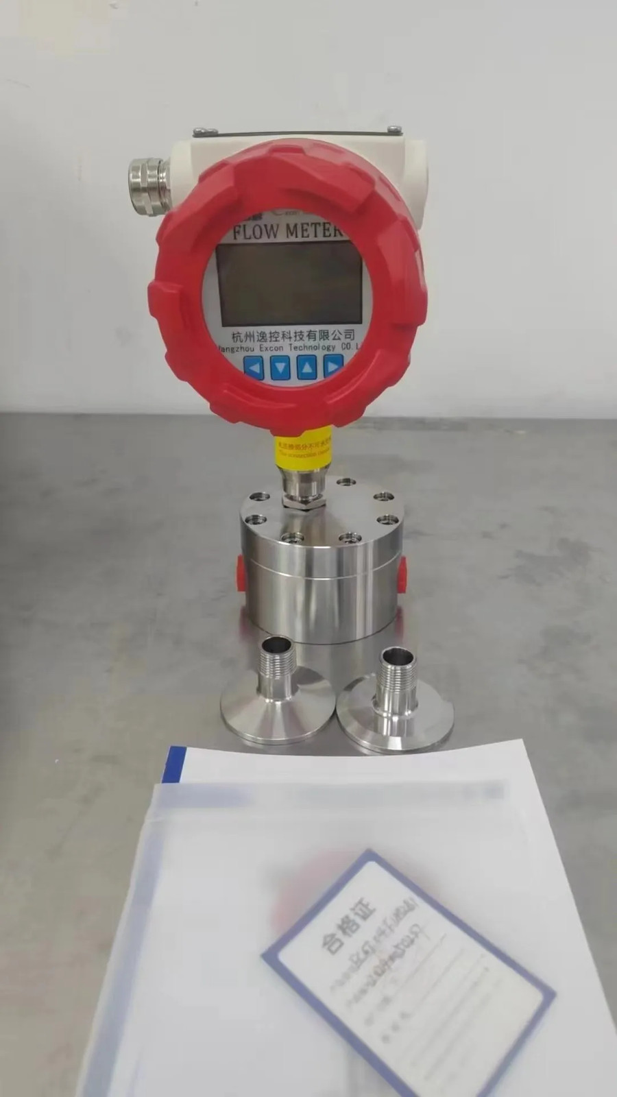 Circular Gear Flow Meter SS304 High Precision Maple Resin Honey Epoxy Resin Flow