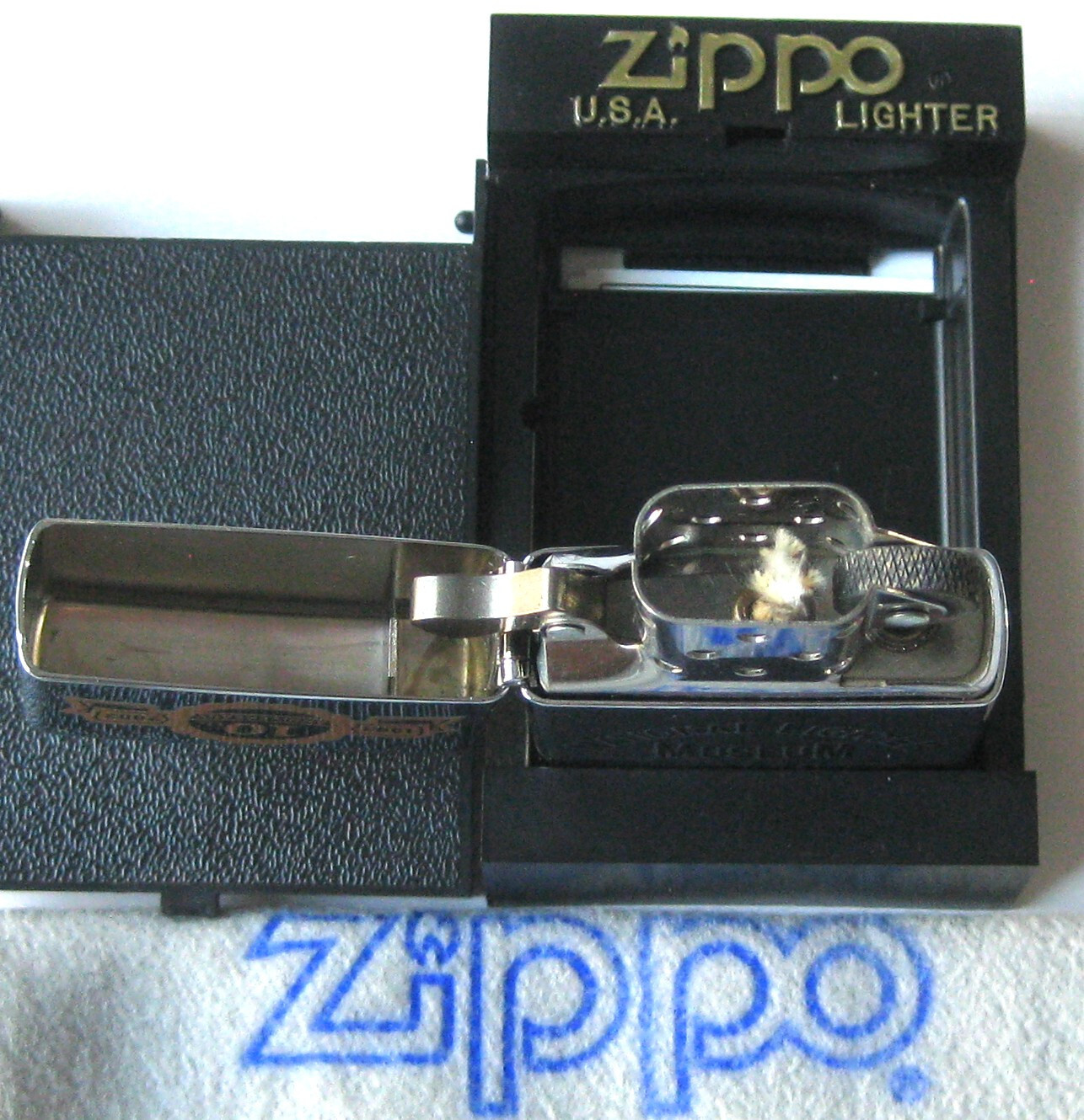 ZIPPO PREVIOUSLY COLLECTED Not Used NATIONAL LIGHTER MUSEUM Lighter 10TH Guthrie