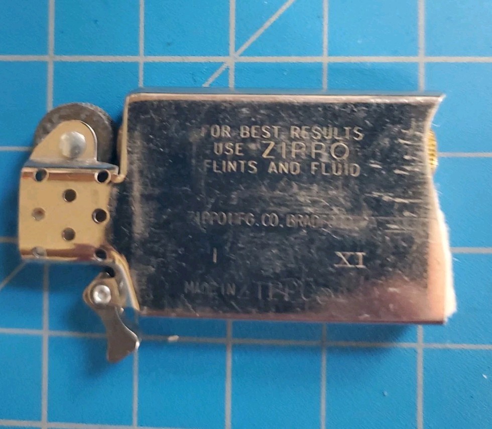 New Chrome Replacement Zippo Lighter Insert Only – Slim Size 2011