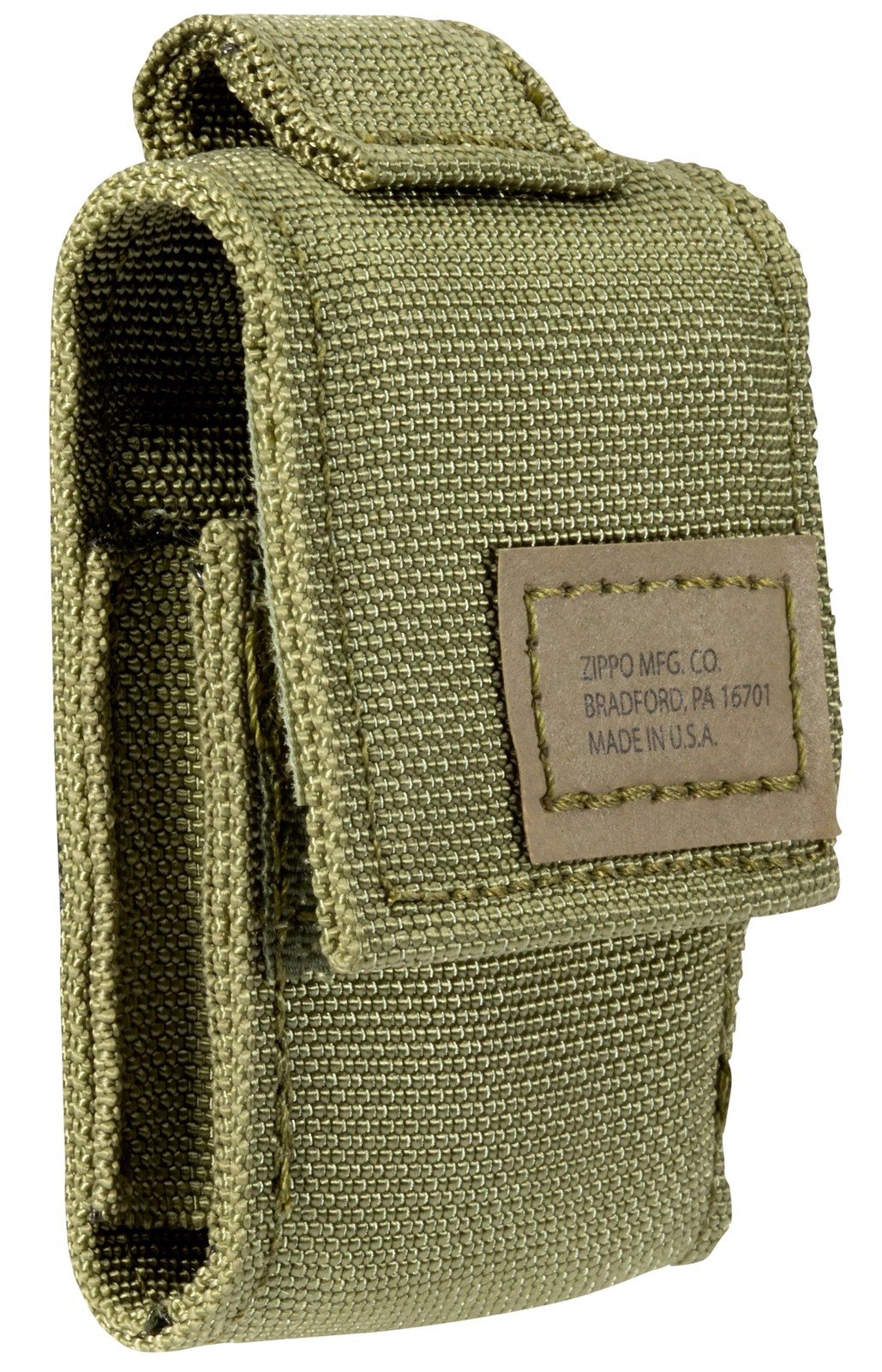 Tactical Pouch and Black Crackle Windproof Pocket Lighter Gift Set, 49400
