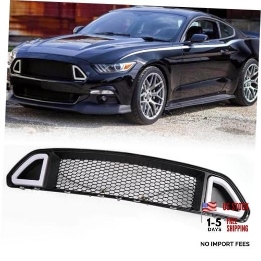 Front Bumper Upper Grille For 2015 2016 2017 Ford Mustang 15-17 Ford Mustang