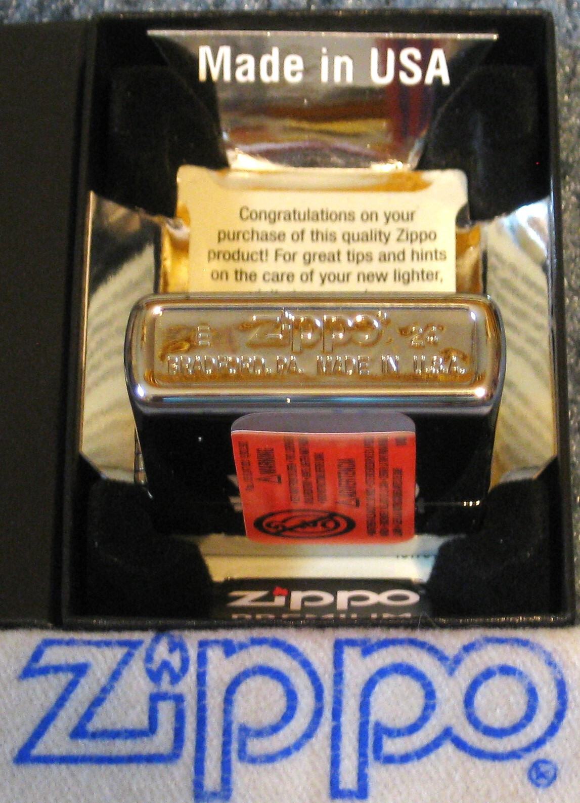 ZIPPO MADE IN BRADFORD Lighter 2024 CELEBRATION Sealed NEW Mint LIMITED 55/100