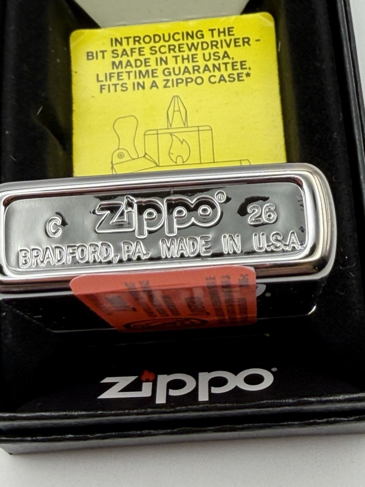2026 Case XX Cutlery Be My Valentine High Polish Chrome Zippo Lighter New