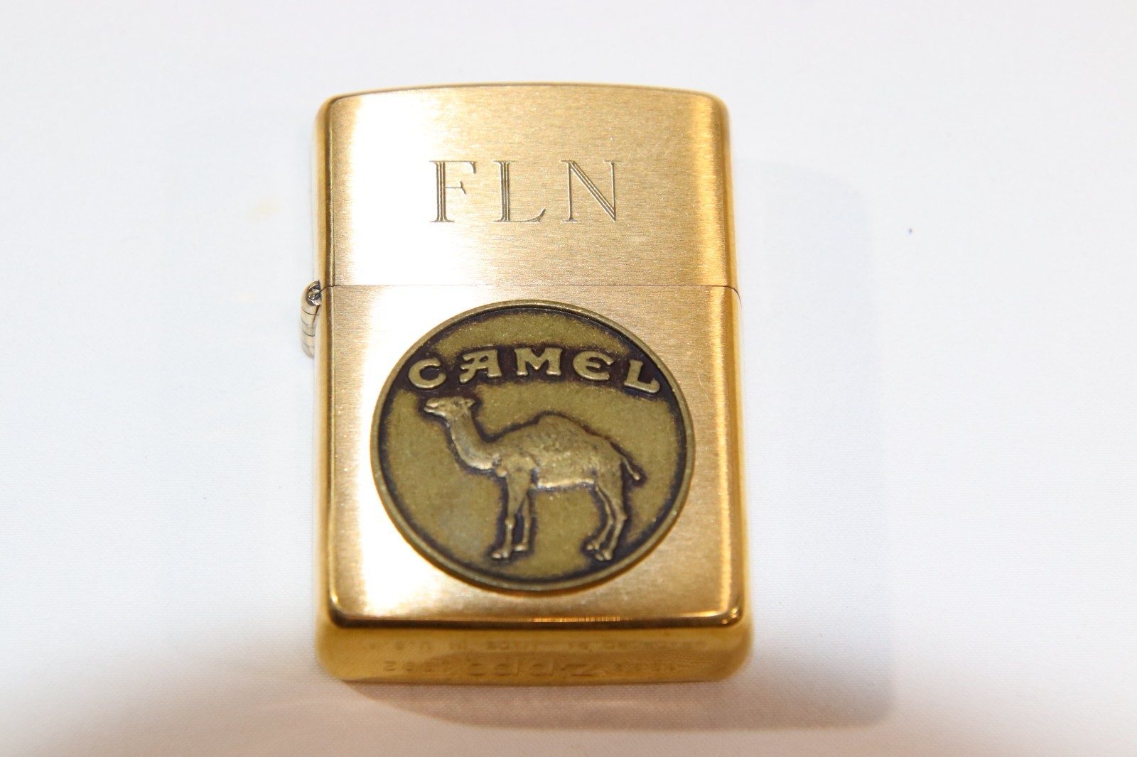 Solid Brass Joe Camel Zippo Lighter 1932-1992 Vintage Advertise FLN New Unfired