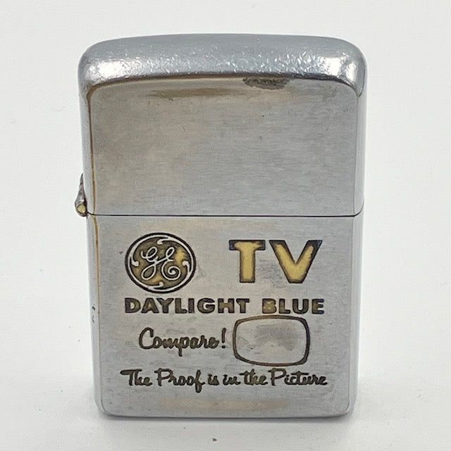 Zippo Goods ZIPPO Vintage 1961 GE General Electric TV Corporate Zippo PAT.251719
