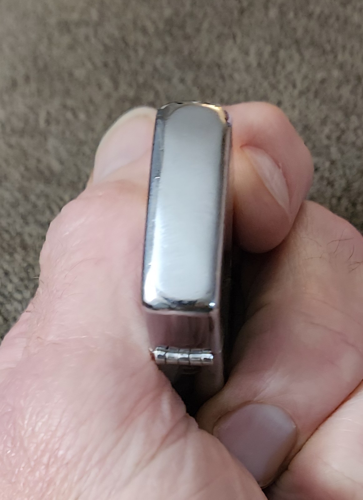 1958 Indianapolis 500 Zippo Slim Lighter