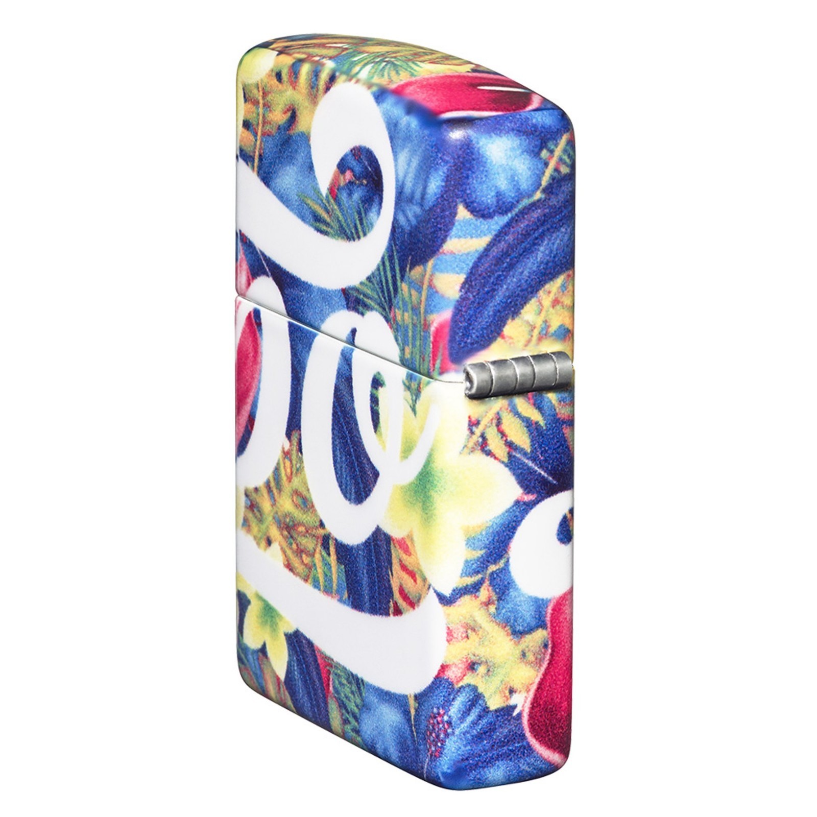 Zippo 49436 Colorful Floral Design Windproof Pocket Lighter New