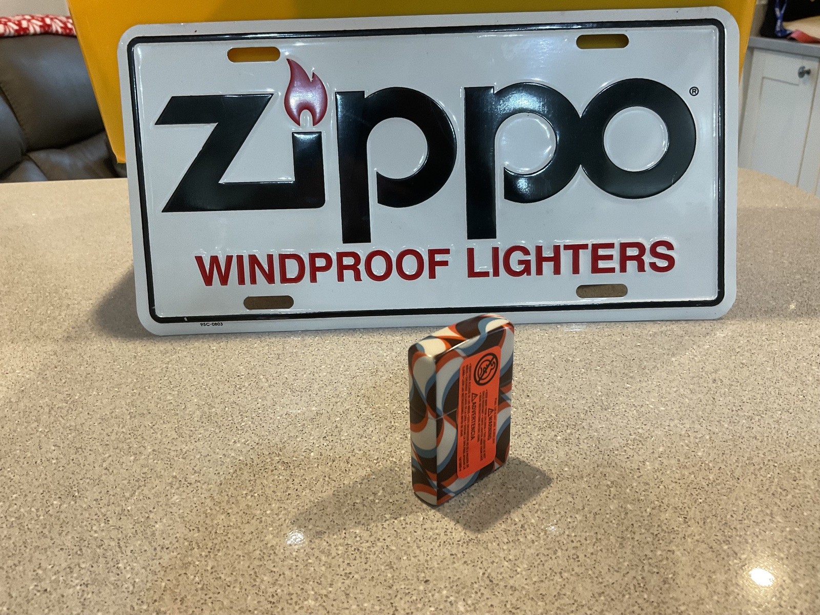 Genuine Brand New 2024 ZIPPO Lighter ART DECO SHAPES Premium 540 Allround Design