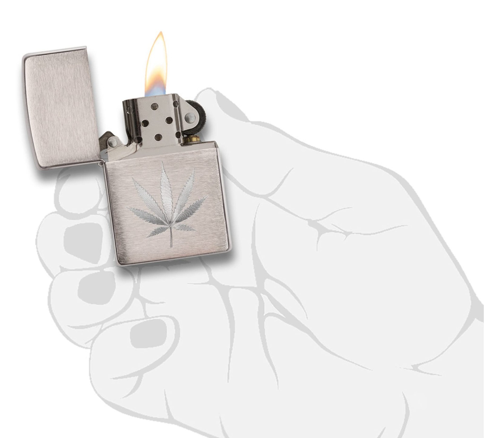 Windproof Outdoor Lighters – Refillable, Durable, Perfect for Camping & Hiking