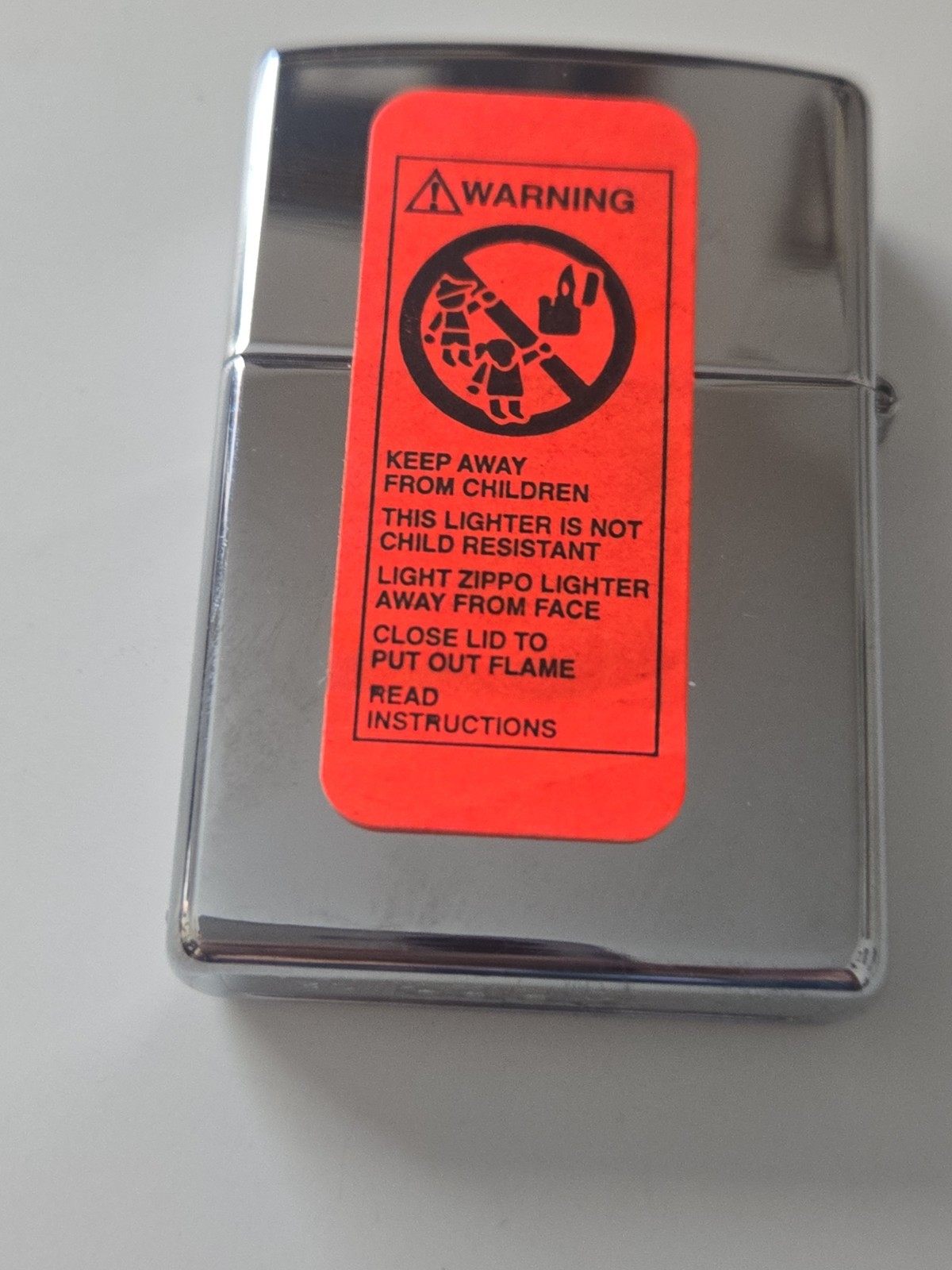 Zippo 2002 Operation Southern Watch Kuwait Chrome