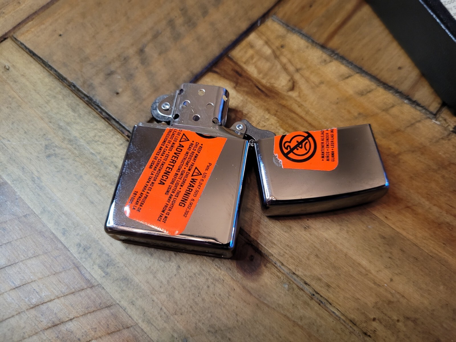 Zippo High Polish Chrome WindProof Lighter Model 250 Lifetime Guarantee NEW