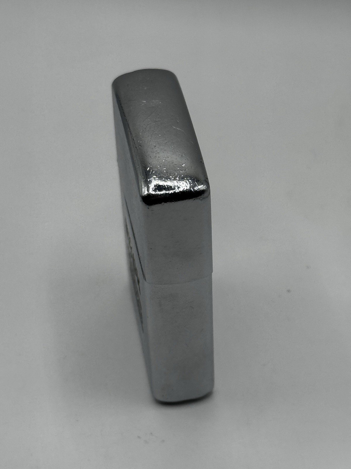 1970s Vintage Zippo EXXON CHEMICALS Advertising Logo Lighter Petro Oil