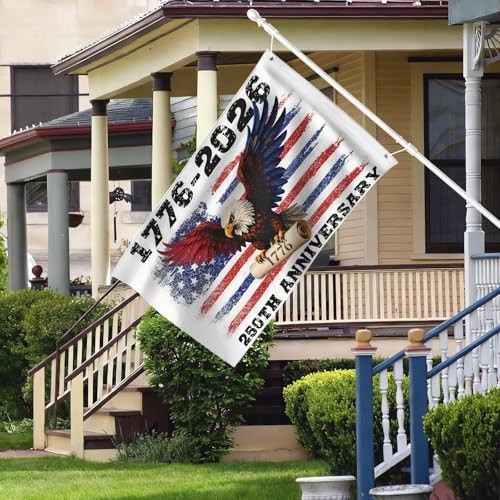 250th Anniversary American Flag 5×3 FT, 1776-2026 Semiquicentennial Banner-