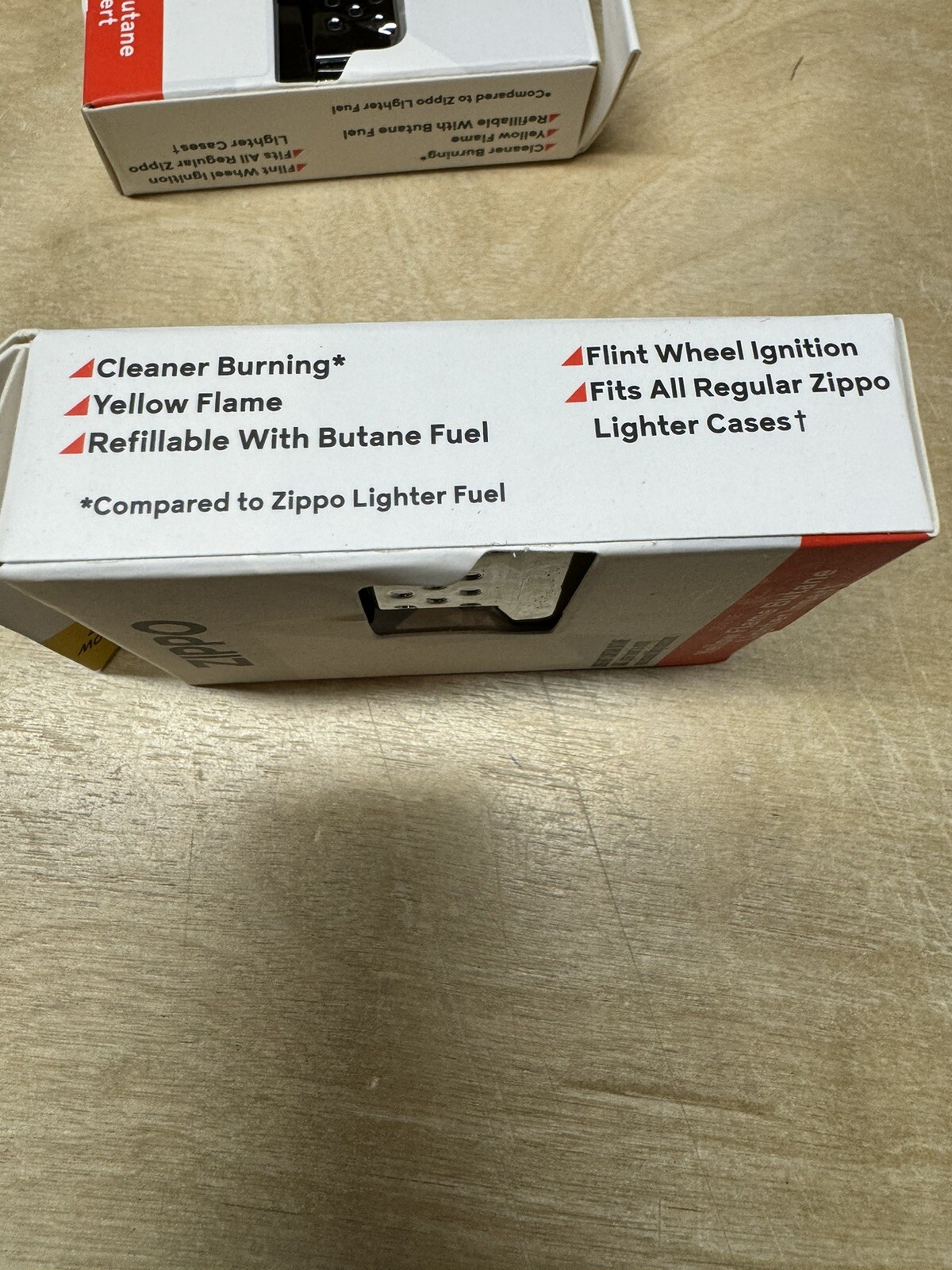 Zippo Soft Flame Butane Lighter Insert – Yellow Flame – 65800 rA – New