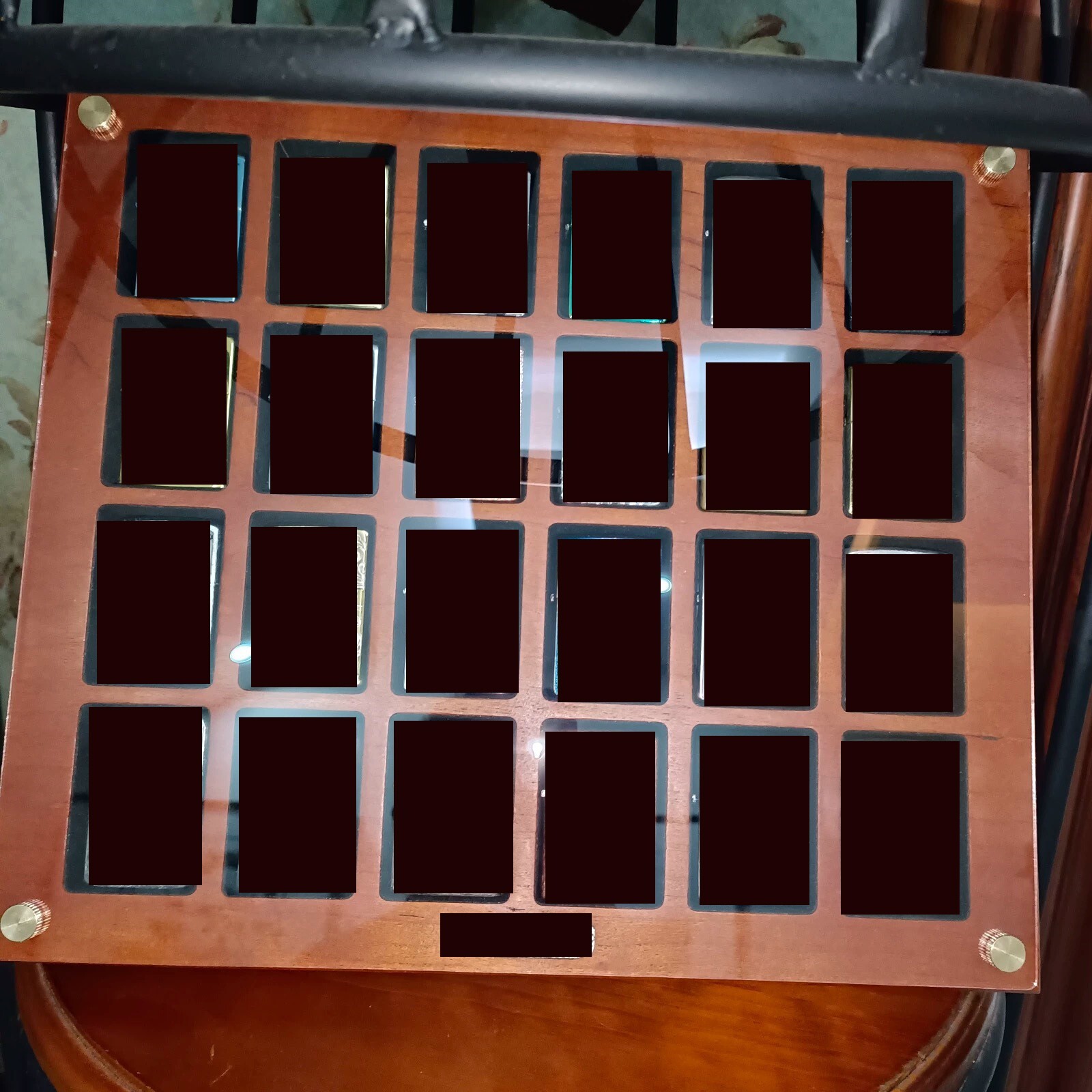 24 Slot Cherrywood Collection Display Case – For Zippo Lighters