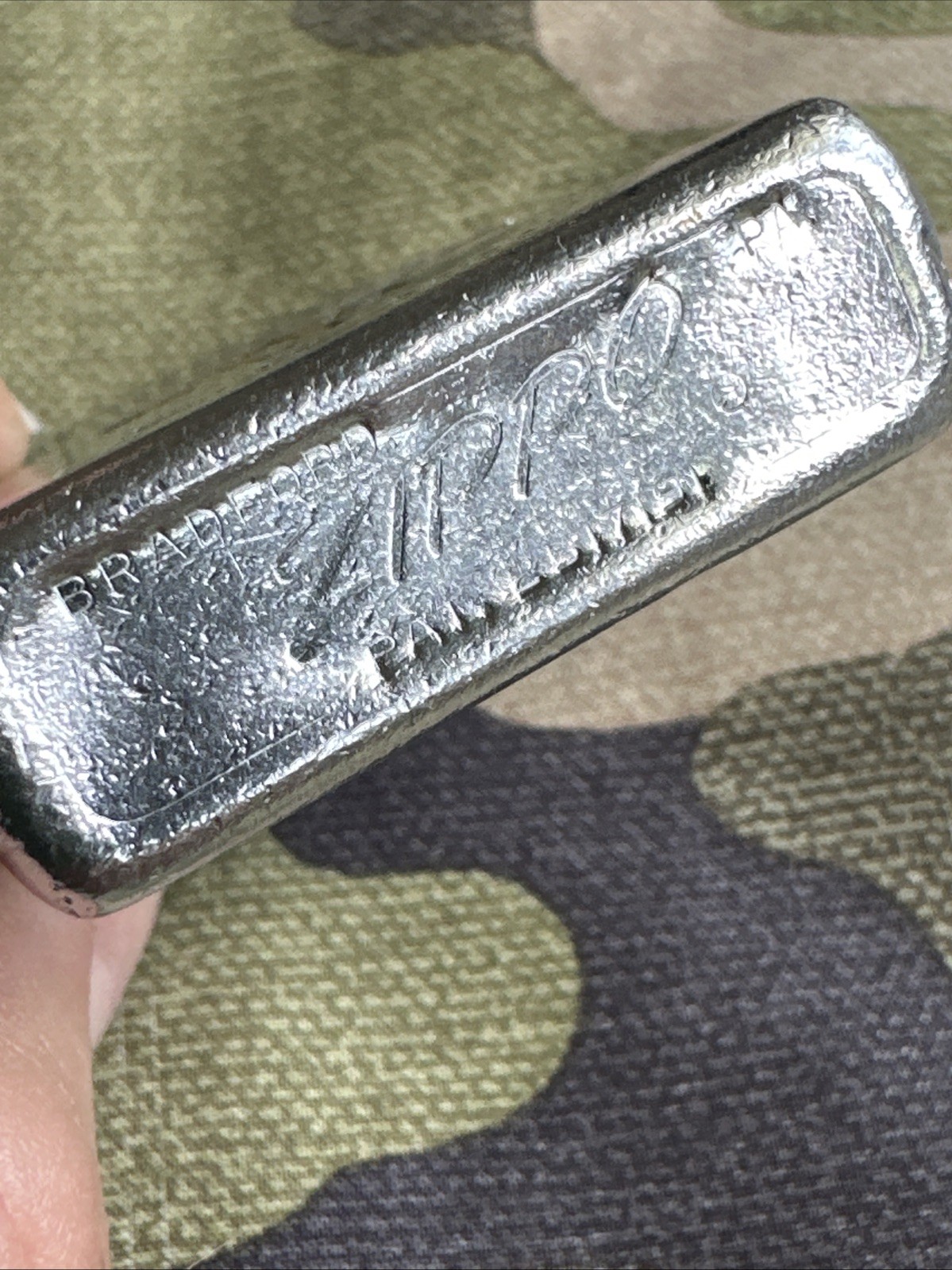 1960s Vintage Zippo Lighter – EG Feild Medical Supply Company – Austin Texas