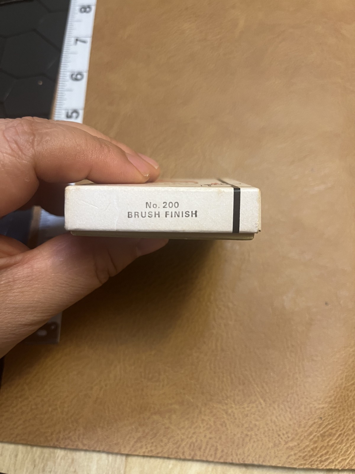 Vintage 1972 Exxon Chemicals Advertising Chrome Zippo Lighter **READ
