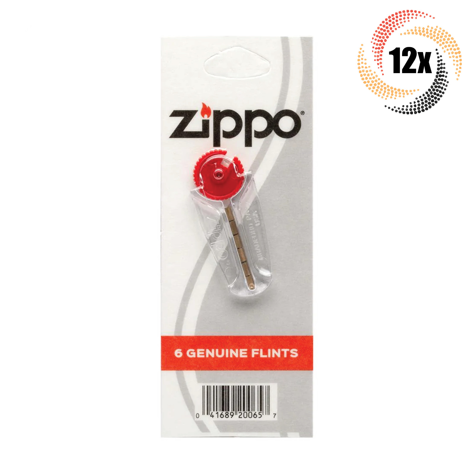 12x Packs Zippo Lighter Genuine Flints | 6 Flints Per Dispenser | Fast Shipping!