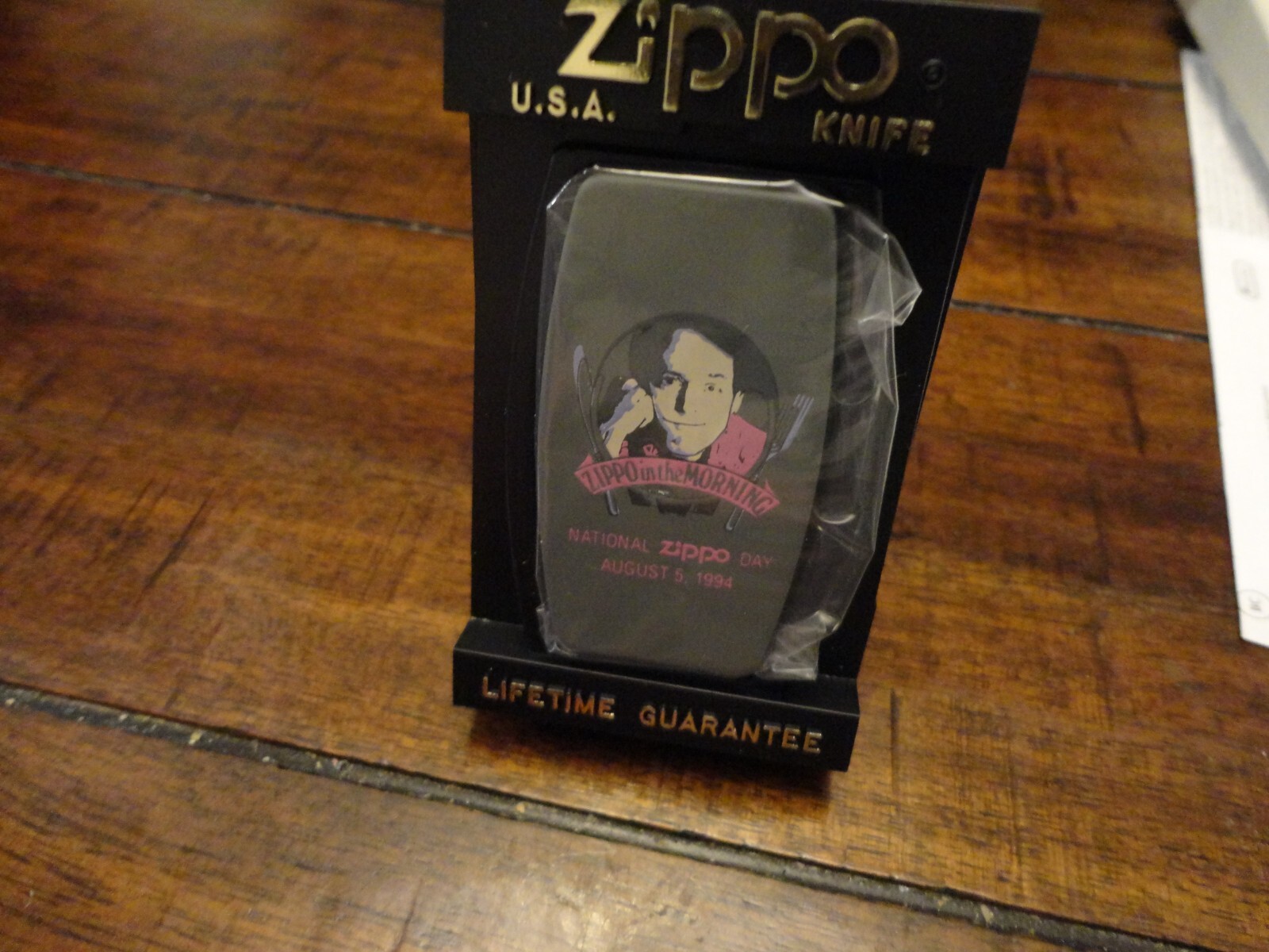 1994 NATIONAL ZIPPO DAY KNIFE MONEY CLIP RARE MINT IN BOX JIM ZIPPO
