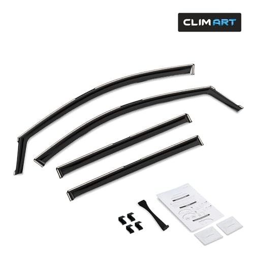 In-Channel Incredibly Durable Rain Guards for Chevrolet Traverse 24-26