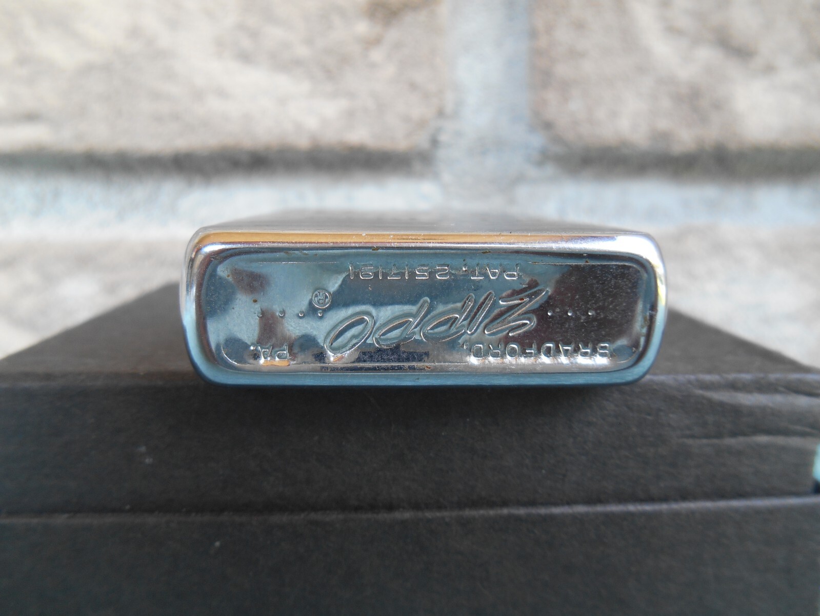 NEVER FIRED! ZIPPO 1959 PAT# 2517191 N.A.A 1959-60 National Aviation ACADEMY