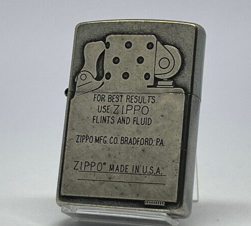 Zippo Oil Lighter classic metal inside Regular Case japan