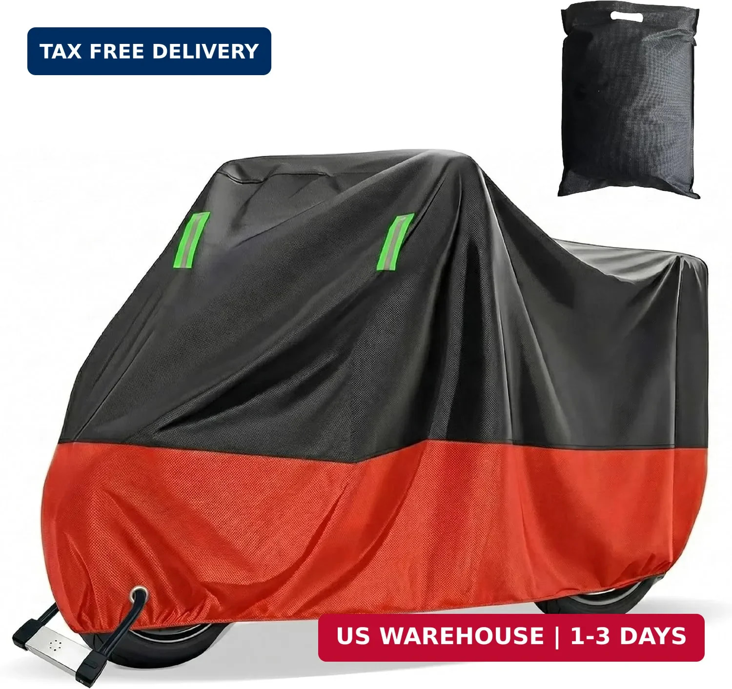 XXXL Waterproof Outdoor Motorcycle Cover for Harley Davidson Ultra Classic, Stre