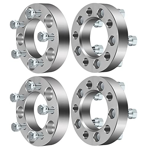 4Pcs 1.25″ Wheel Adapters 5×4.75 to 5×4.5 Studs 12×1.5 87.1mm 5Lug Wheel