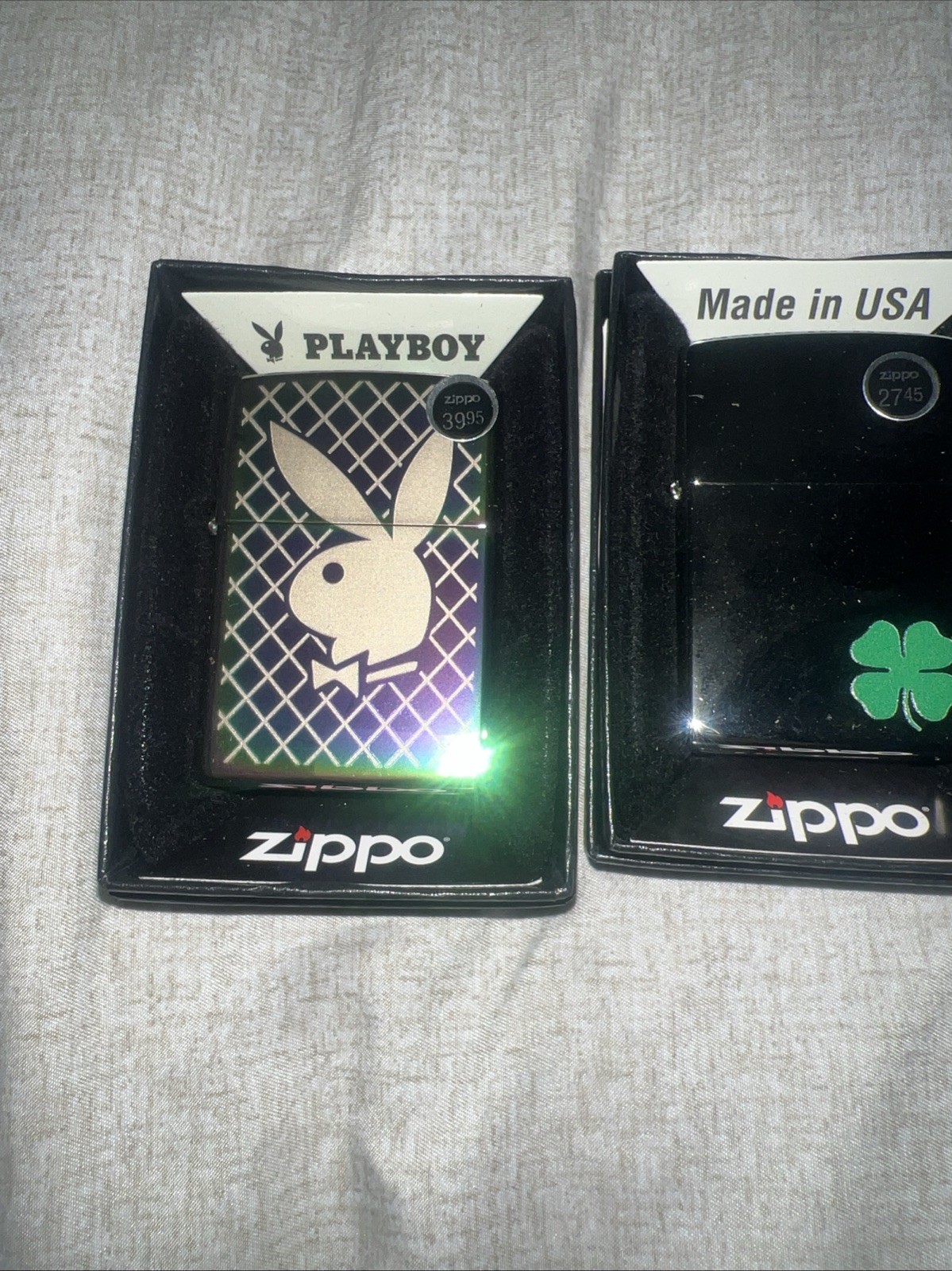Zippo Lighters Lot Of 4 Brand New Sealed With Sticker