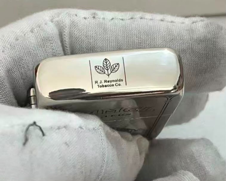 Zippo Lighter CAMEL BOX Silver + New Box